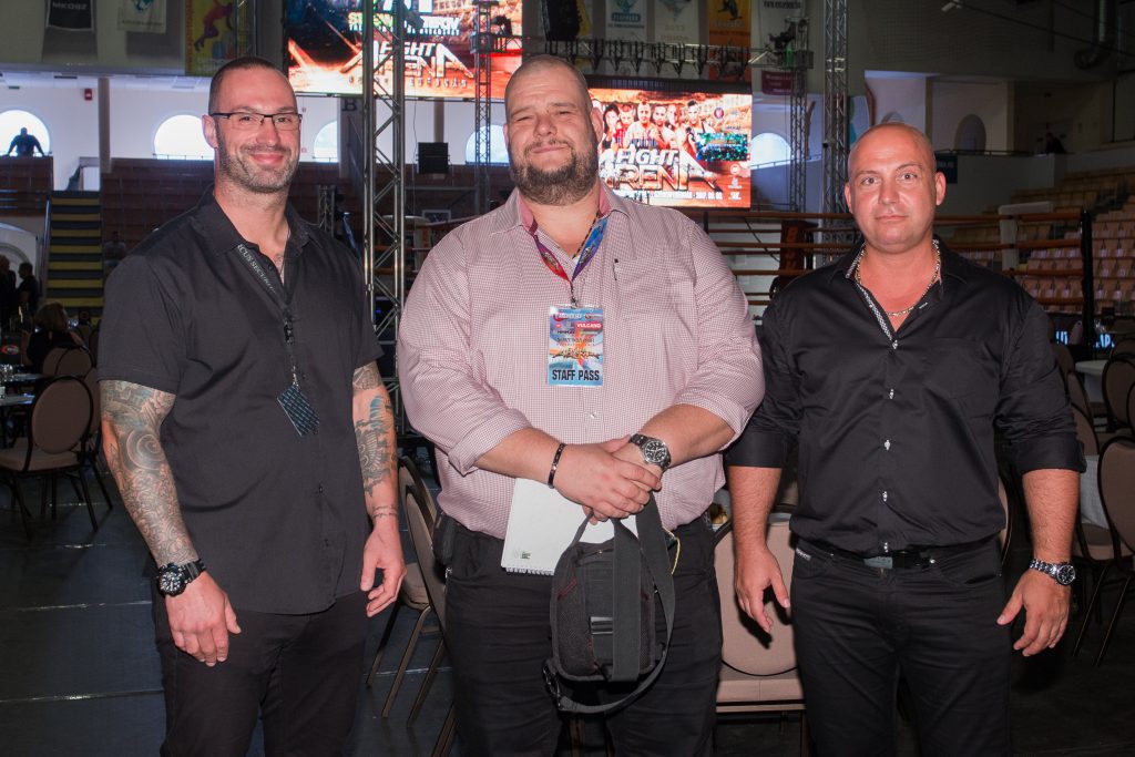 fight arena, marcus security